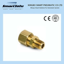 Pneumatic Quick Coupler Compression Copper Brass Aluminum Thermoplastic Tubing Male Connector